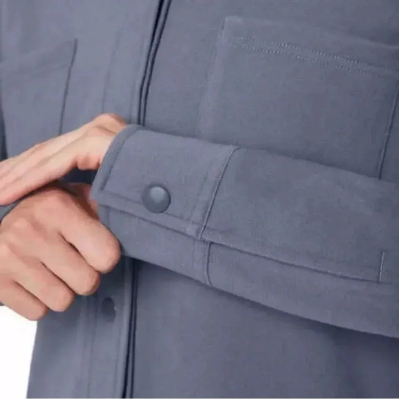 Mondetta Cozy Warm Fleece Button Up Shirt Jacket Medium - Picture 11 of 15